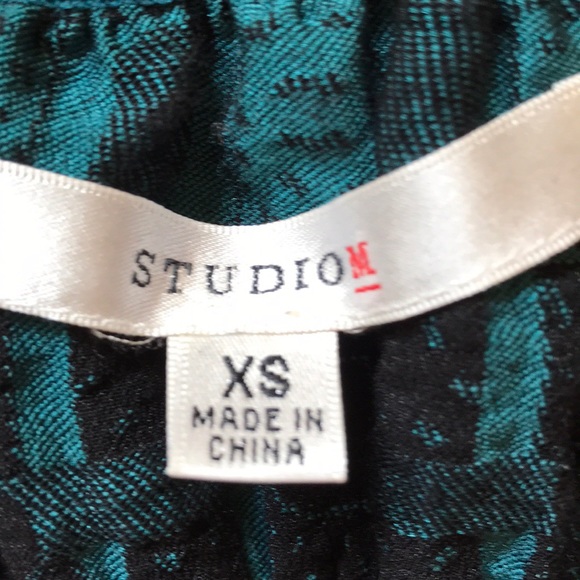 Studio M Stretchy Black Cap Sleeve Tea Party Dress - Picture 8 of 8